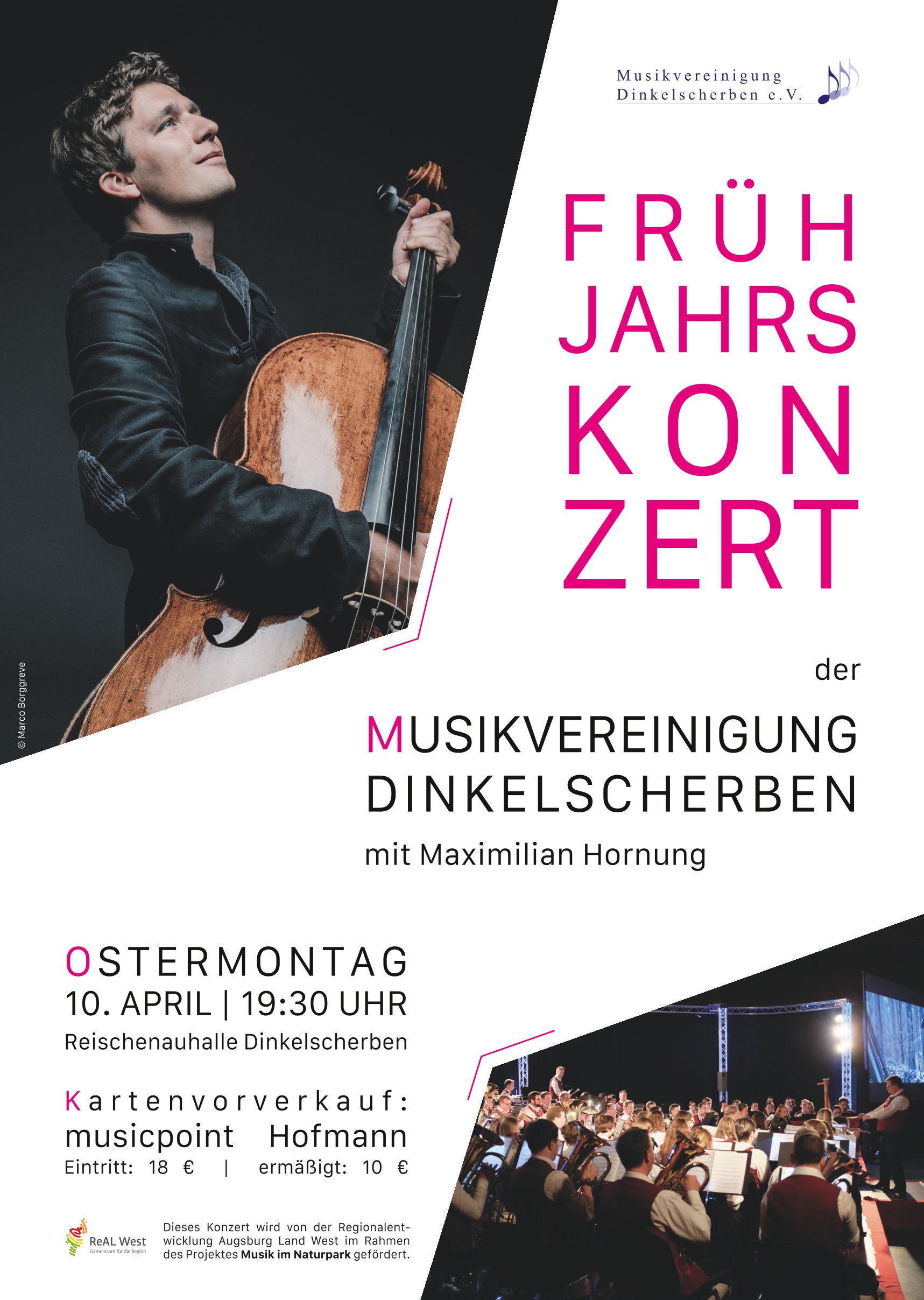 Plakat Frühjahrskonzert